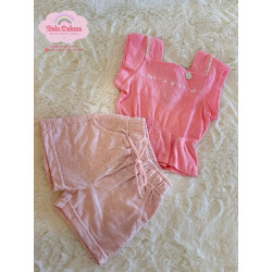 CONJ. SHORTS E BLUSA