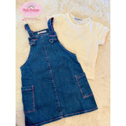 CONJ. BLUSA COM SALOPETE