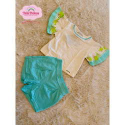 CONJ. SHORTS E BLUSA