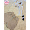 CONJ. SHORTS E BLUSA