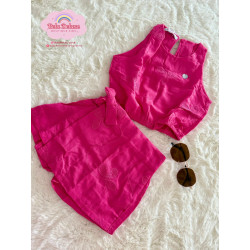 CONJ. SHORTS E BLUSA