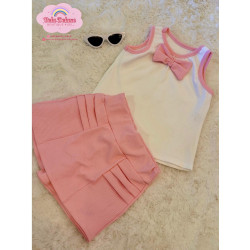CONJ. SHORTS E BLUSA