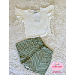 CONJ. SHORTS E BLUSA
