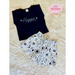 CONJ. SHORTS E BLUSA