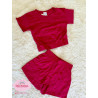 CONJ. SHORTS E BLUSA
