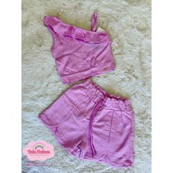 CONJ. SHORTS E BLUSA