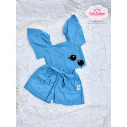 CONJ. BLUSA E SHORTS