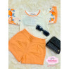 CONJ. SHORTS E BLUSA