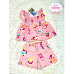 CONJ. SHORTS E BLUSA