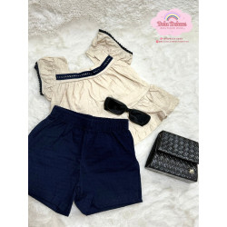 CONJ. SHORTS E BLUSA